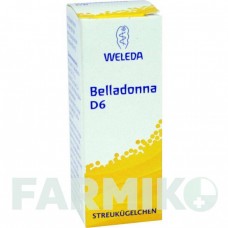 БЕЛЛАДОННА (BELLADONNA) D 6 глобули 10 г - Гомеопатія WELEDA