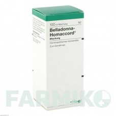 БЕЛЛАДОННА ХОМАККОРД (BELLADONNA HOMACCORD) капли 100 мл - Гомеопатия BIOLOGISCHE HEILMITTEL HEEL