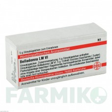 БЕЛЛАДОННА (BELLADONNA) LM VI глобули 5 г - Гомеопатия DHU