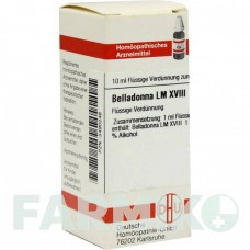 БЕЛЛАДОННА (BELLADONNA) LM XVIII раствор 10 мл - Гомеопатия DHU