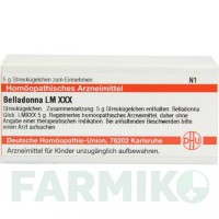 БЕЛЛАДОННА (BELLADONNA) LM XXX глобули 5 г - Гомеопатія DHU