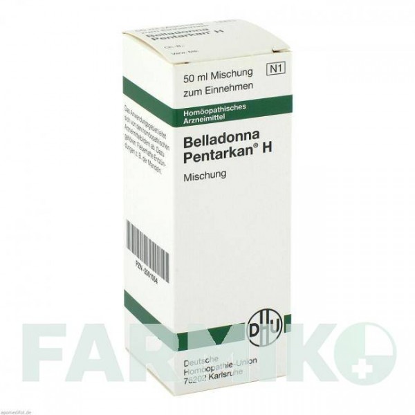 БЕЛЛАДОННА ПЕНТАРКАН (BELLADONNA PENTARKAN) смесь 50 мл - Гомеопатия DHU