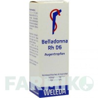 БЕЛАДОНА ПЛАНТА (BELLADONNA PLANTA) D 6 очні краплі 10 мл - Гомеопатія WELEDA