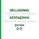БЕЛЛАДОННА (BELLADONNA) Q 21 розчин 15 мл - Гомеопатія GUDJONS