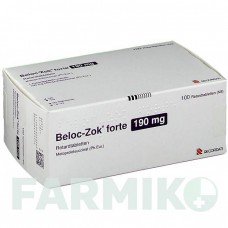 БЕЛОК (BELOC) 190 мг таблетки 100 шт - Метопролол RECORDATI
