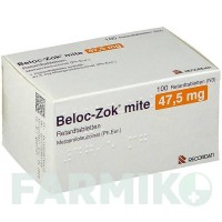 БЕЛОК (BELOC) 47,5 мг таблетки 100 шт - Метопролол RECORDATI