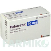 БЕЛОК (BELOC) 95 мг таблетки 30 шт - Метопролол RECORDATI