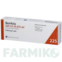БЕМФОЛА (BEMFOLA) 225 МО/0,375 мл розчин 1 шт - Фолітропін альфа ORIFARM