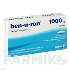 БЕН (BEN) 1000 мг суппозитории 10 шт - Парацетамол BENE