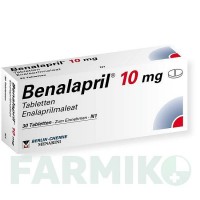 БЕНАЛАПРИЛ (BENALAPRIL) 10 мг таблетки 30 шт - Еналаприл BERLIN-CHEMIE