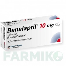 БЕНАЛАПРИЛ (BENALAPRIL) 10 мг таблетки 30 шт - Еналаприл BERLIN-CHEMIE