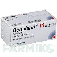 БЕНАЛАПРИЛ (BENALAPRIL) 10 мг таблетки 100 шт - Эналаприл BERLIN-CHEMIE