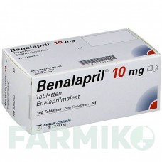 БЕНАЛАПРИЛ (BENALAPRIL) 10 мг таблетки 100 шт - Еналаприл BERLIN-CHEMIE