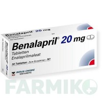 БЕНАЛАПРИЛ (BENALAPRIL) 20 мг таблетки 30 шт - Еналаприл BERLIN-CHEMIE