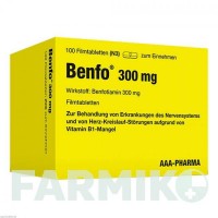 БЕНФО (BENFO) 300 мг таблетки 100 шт - Бенфотіамін AAA - PHARMA