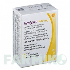 БЕНЛИСТА (BENLYSTA) 400 мг порошок 1 шт - Белимумаб GLAXOSMITHKLINE