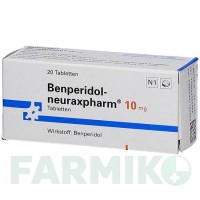 БЕНПЕРІДОЛ (BENPERIDOL) 10 мг таблетки 50 шт - Бенперидол NEURAXPHARM