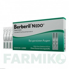БЕРБЕРИЛ (BERBERIL) капли 10x0,5 мл - Тетризолин DR.GERHARD MANN
