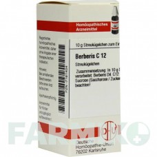 БЕРБЕРИС (BERBERIS) C 12 глобули 10 г - Гомеопатия DHU