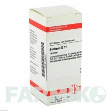 БЕРБЕРИС (BERBERIS) D 12 таблетки 80 шт - Гомеопатия DHU