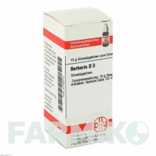 БЕРБЕРИС (BERBERIS) D 3 глобули 10 г - Гомеопатия DHU