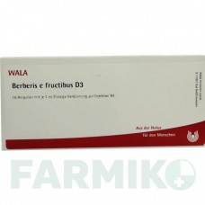 БЕРБЕРИС (BERBERIS) D 3 ампулы 10x1 мл - Гомеопатия WALA HEILMITTEL