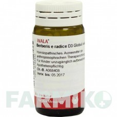БЕРБЕРИС (BERBERIS) D 3 глобули 20 г - Гомеопатия WALA HEILMITTEL