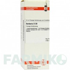 БЕРБЕРИС (BERBERIS) D 30 раствор 50 мл - Гомеопатия DHU