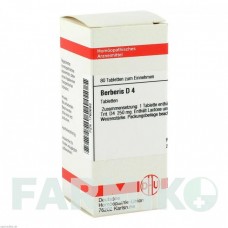 БЕРБЕРИС (BERBERIS) D 4 таблетки 80 шт - Гомеопатия DHU