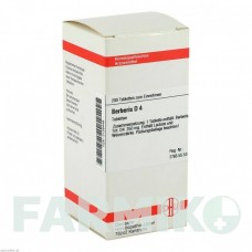 БЕРБЕРИС (BERBERIS) D 4 таблетки 200 шт - Гомеопатия DHU