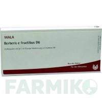 БЕРБЕРИС (BERBERIS) D 6 ампулы 10x1 мл - Гомеопатия WALA HEILMITTEL