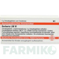 БЕРБЕРИС (BERBERIS) LM VI глобули 5 г - Гомеопатія DHU