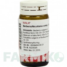 БЕРБЕРІС НІКОТІАНА (BERBERIS NICOTIANA) глобули 20 г - Гомеопатія WALA HEILMITTEL