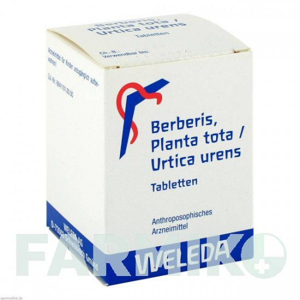 БЕРБЕРІС ПЛАНТА (BERBERIS PLANTA) таблетки 200 шт - Гомеопатія WELEDA