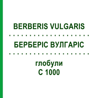 БЕРБЕРІС ВУЛГАРІС (BERBERIS VULGARIS) C 1000 глобули 1,5 г - Гомеопатія GUDJONS