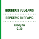 БЕРБЕРІС ВУЛГАРІС (BERBERIS VULGARIS) C 30 глобули 1,5 г - Гомеопатія GUDJONS