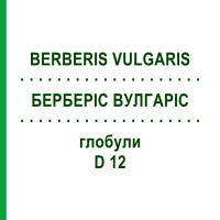 БЕРБЕРИС ВУЛГАРИС (BERBERIS VULGARIS) D 12 глобули 10 г - Гомеопатия DR.RECKEWEG