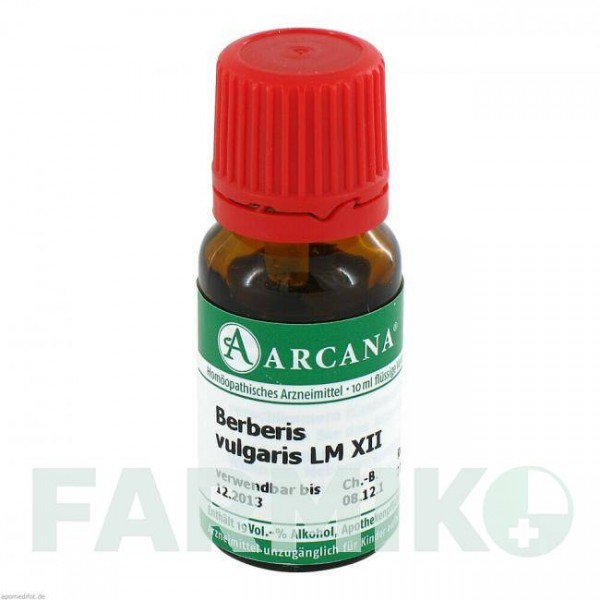 БЕРБЕРІС ВУЛГАРІС (BERBERIS VULGARIS) LM 12 розчин 10 мл - Гомеопатія ARCANA DR.SEWERIN