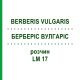 БЕРБЕРІС ВУЛГАРІС (BERBERIS VULGARIS) LM 17 розчин 10 мл - Гомеопатія ARCANA DR.SEWERIN