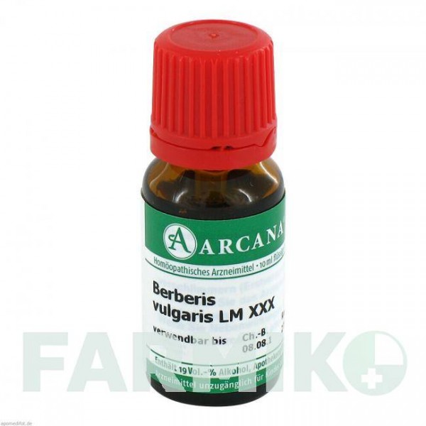 БЕРБЕРИС ВУЛГАРИС (BERBERIS VULGARIS) LM 30 раствор 10 мл - Гомеопатия ARCANA DR.SEWERIN