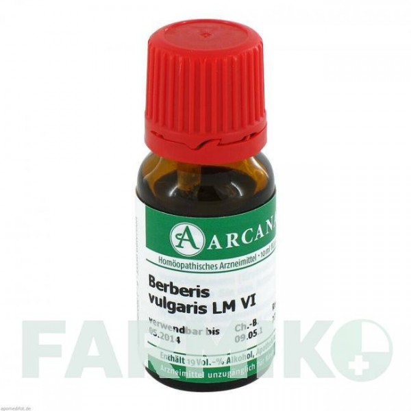 БЕРБЕРИС ВУЛГАРИС (BERBERIS VULGARIS) LM 6 раствор 10 мл - Гомеопатия ARCANA DR.SEWERIN