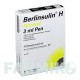 БЕРЛИНСУЛИН (BERLINSULIN) раствор 5x3 мл - Инсулин (человеческий) BERLIN-CHEMIE