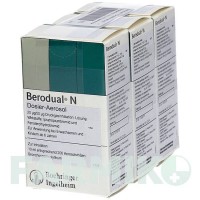 БЕРОДУАЛ (BERODUAL) аэрозоль 10 мл - Фенотерол, Ипратропия бромид 1 4 U PHARMA