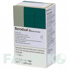 БЕРОДУАЛ (BERODUAL) аэрозоль 10 мл - Фенотерол, Ипратропия бромид EMRA-MED