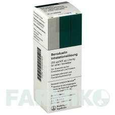 БЕРОДУАЛ (BERODUAL) раствор 20 мл - Фенотерол, Ипратропия бромид KOHLPHARMA