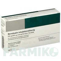 БЕРОДУАЛ (BERODUAL) розчин 5x20 мл - Фенотерол, Іпратропію бромід KOHLPHARMA