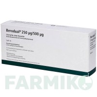БЕРОДУАЛ (BERODUAL) розчин 5x20 мл - Фенотерол, Іпратропію бромід ORIFARM