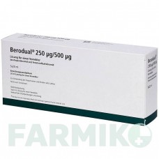 БЕРОДУАЛ (BERODUAL) раствор 5x20 мл - Фенотерол, Ипратропия бромид ORIFARM