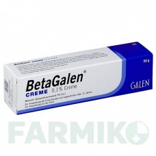 БЕТАГАЛЕН (BETAGALEN) 0,1% крем 50 г - Бетаметазон GALENPHARMA