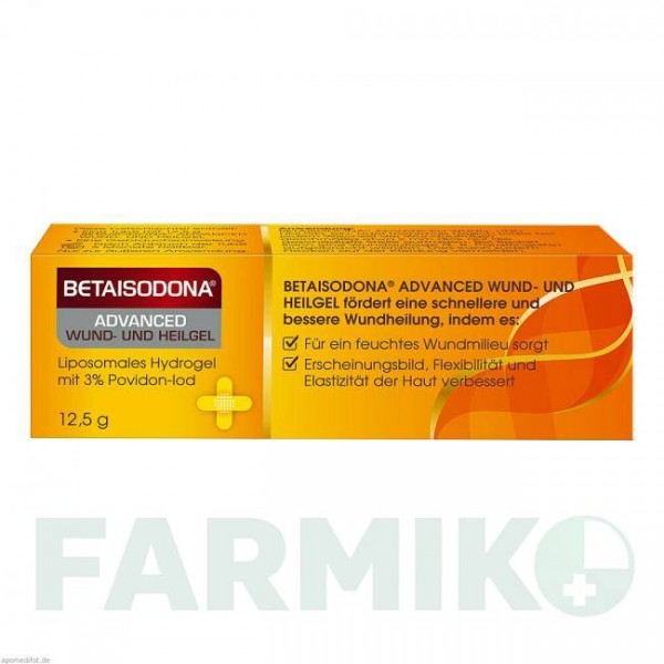 БЕТАИЗОДОН (BETAISODONA) гель 12,5 г - Повидон-йод MUNDIPHARMA